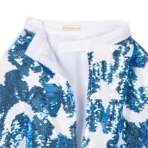 Накидка Ratatam "Cosmic", голубые звезды, 3-10 лет